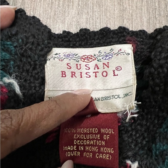 Vintage Susan Bristol woolen blouse - Picture 8 of 11